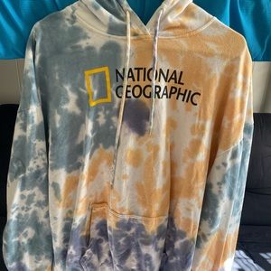 Tye-Dyed National Geographic Sweatshirt